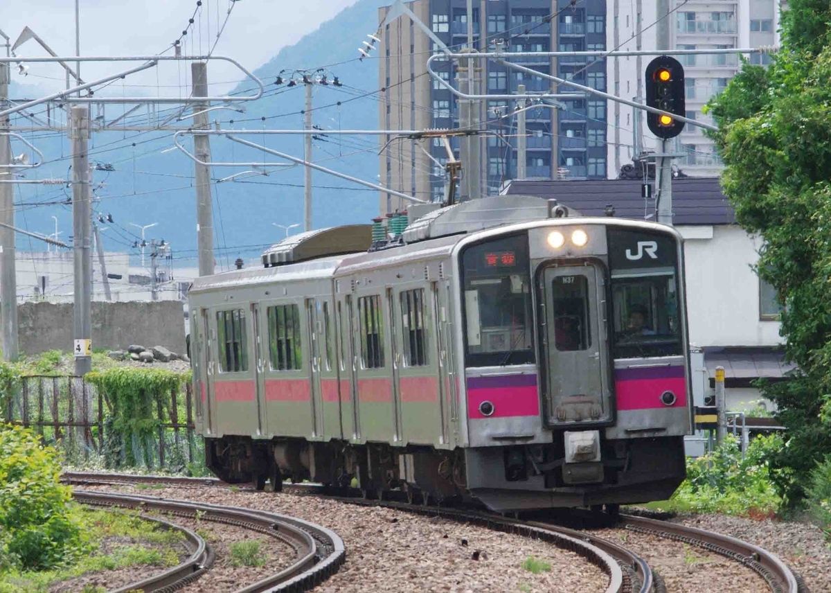 撮影地 奥羽線 撫牛子 弘前 五能線 HB-E300系 ひなび
SATONO 701系 GV-E400系 奥羽線 五能線90周年記念号 リゾートひなびSATONO 臨時快速 第二和徳踏切