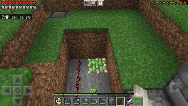 マイクラのんびりサバイバル第５世界編 26 骨粉式花畑と羊毛刈り牧場を作る 森の踏切番日記
