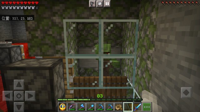 マイクラのんびりサバイバル第５世界編 50 廃坑村に格安鍛冶屋が開業しました 森の踏切番日記