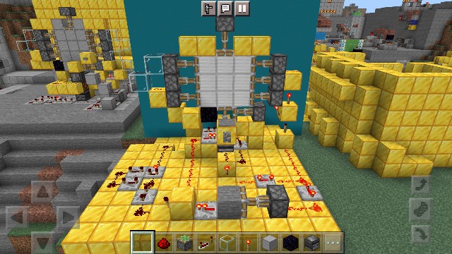 改良版 簡単な３ ３ピストンドア マイクラのんびりサバイバル第５世界編 125 森の踏切番日記