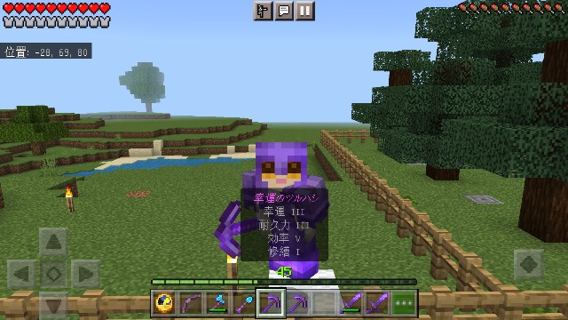 のんびりマイクラs６ 60 本拠地正門前を整備しよう 森の踏切番日記
