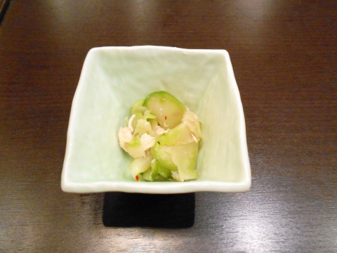 東武スカイツリーラインのせんげん台駅を最寄駅とする埼玉県越谷市千間台東１丁目にある居酒屋鍛冶屋文蔵せんげん台店のお通し