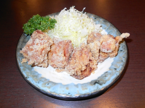 埼玉県越谷市千間台東１丁目にある居酒屋「鍛冶屋 文蔵　せんげん台店」若どりの唐揚げ