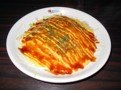 東京都練馬区光が丘５丁目にある居酒屋「さくら水産　光が丘店」とんぺい焼き　マヨネーズ抜きで