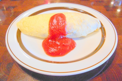 東武スカイツリーラインのせんげん台駅近くの埼玉県越谷市千間台東4丁目にある珈琲専門店喫茶店星乃珈琲せんげん台店の洋食屋さんのオムライス