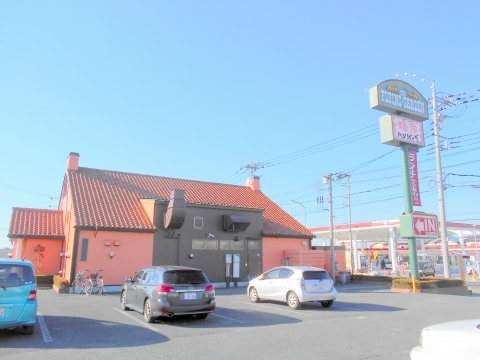 埼玉県春日部市増田新田にあるハンバーグ、ファミリーレストランのお店「フライングガーデン　春日部南店」外観