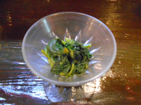 神奈川県川崎市中原区木月2丁目にある居酒屋「大衆酒亭 瓢箪」 東急東横線と東急目黒線の元住吉駅を最寄駅とする神奈川県川崎市中原区木月2丁目にある居酒屋瓢箪のお通し