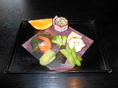 広島県福山市鞆町鞆にある魚介、海鮮料理のお店「鯛亭」鯛自慢 前菜 広島県福山市鞆町鞆にある魚介、海鮮料理のお店「鯛亭」鯛自慢 前菜