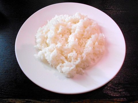 東武東上線のみずほ台駅近くの埼玉県富士見市東みずほ台2丁目にある洋食店洋食エリーゼえいすけのビーフカツレツ定食のライス