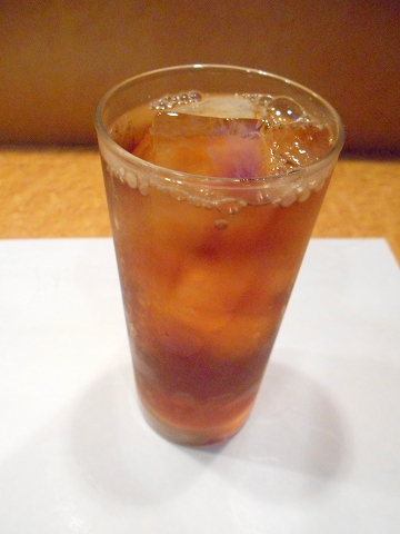 f:id:morigen1:20180801060833j:plain "東京都練馬区練馬4丁目、西武豊島線、都営大江戸線の豊島園駅近くにある割烹いちかのウーロン茶/