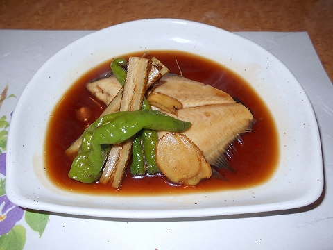 f:id:morigen1:20180801060937j:plain "東京都練馬区練馬4丁目、西武豊島線、都営大江戸線の豊島園駅近くにある割烹いちかのカレイの煮付け/