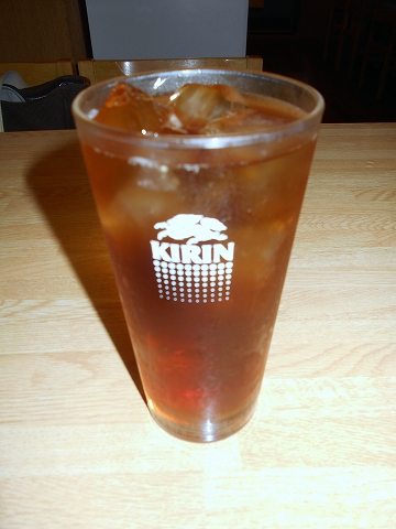 東京都練馬区練馬4丁目 にある居酒屋「とねっこ」ウーロン茶