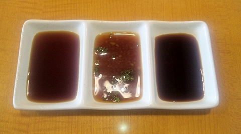 洋食エリーゼ　えいすけ　サーロインステーキ定食のステーキソース