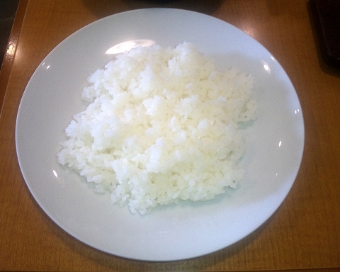 洋食エリーゼ　えいすけ　サーロインステーキ定食のライス