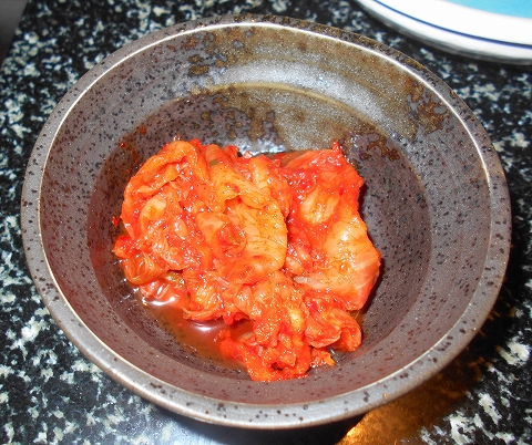 f:id:morigen1:20181013163911j:plain 埼玉県川越市渋井にある焼肉店「あみやき亭 川越渋井店」本日のキムチ