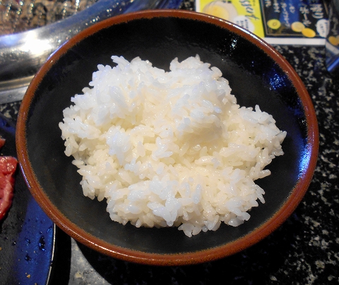 f:id:morigen1:20181013163914j:plain 埼玉県川越市渋井にある焼肉店「あみやき亭 川越渋井店」ライス
