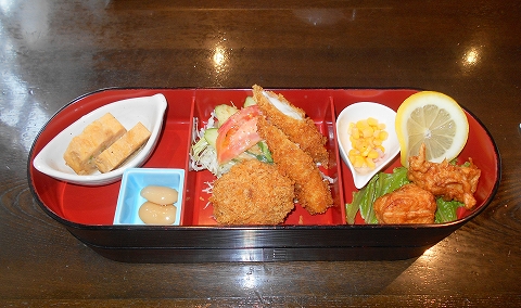 茨城県古河市関戸にあるイタリア料理のお店「いたりあ食堂　灯り家」ちょっと豪華にお弁当ランチ