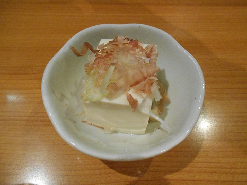 東京都練馬区練馬４丁目 ある焼鳥店「笑天やきとり 一輝」お通し