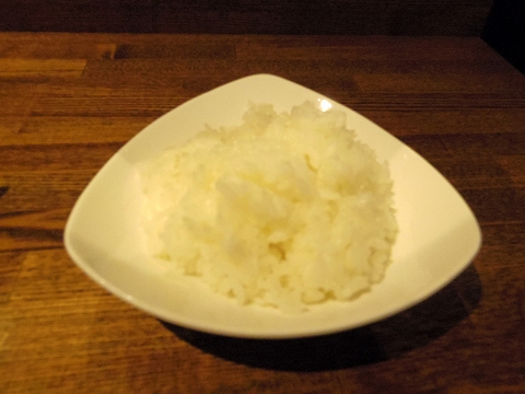 埼玉県越谷市千間台東１丁目にある鉄板ビストロのお店「la planche  ラ・プランシュ」ランチのライス