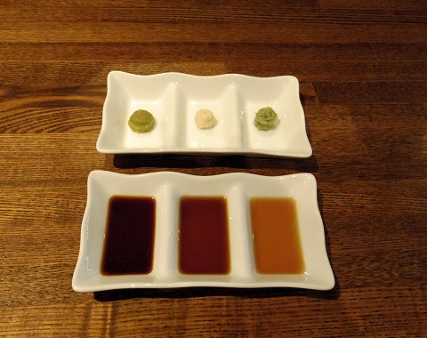 埼玉県越谷市千間台東１丁目にある鉄板ビストロのお店「la planche  ラ・プランシュ」富士幻豚のロースグリルのソース