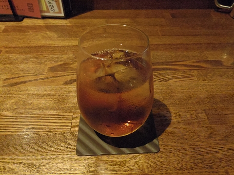 埼玉県越谷市千間台東１丁目にある鉄板ビストロのお店「la planche  ラ・プランシュ」ランチドリンク（ウーロン茶）