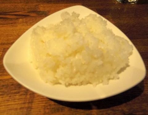 埼玉県越谷市千間台東１丁目にある鉄板ビストロのお店「la planche  ラ・プランシュ」ランチのライス