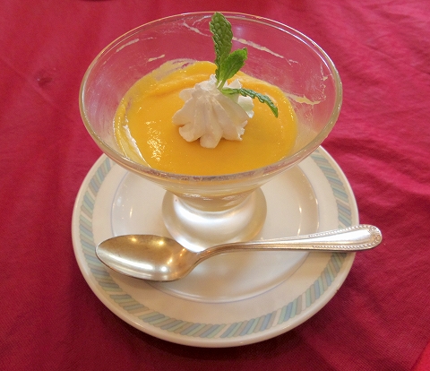 埼玉県越谷市登戸町にある中華料理店「ヌーベルシノワ Ishibashi」水晶 マンゴープリン 埼玉県越谷市登戸町にある中華料理店「ヌーベルシノワ Ishibashi」水晶 マンゴープリン