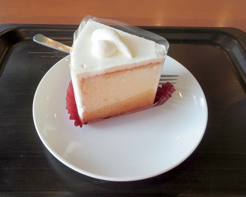 千葉県木更津市ほたる野にあるカフェ「スターバックスコーヒー 木更津店」プレーンシフォンケーキ 千葉県木更津市ほたる野にあるカフェ「スターバックスコーヒー 木更津店」プレーンシフォンケーキ