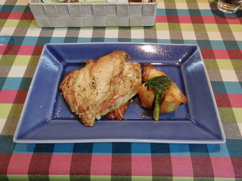 埼玉県春日部市牛島にある洋食店「キッチンローリー　Kitchen ROLLY」チキンソテー