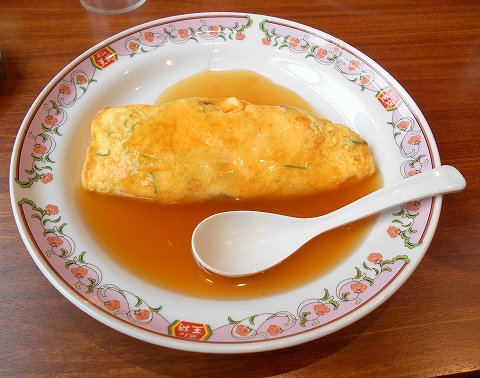 埼玉県春日部市豊町４丁目にある中華料理店「餃子の王将　春日部ユリノキ通り店」カニ玉