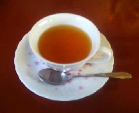 埼玉県所沢市北野３丁目にあるイタリアンのお店「北野の森」ホットレモンティー