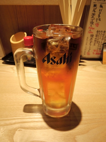 東京都新宿区中落合１丁目にある居酒屋「四文屋　中井店」ウーロン茶