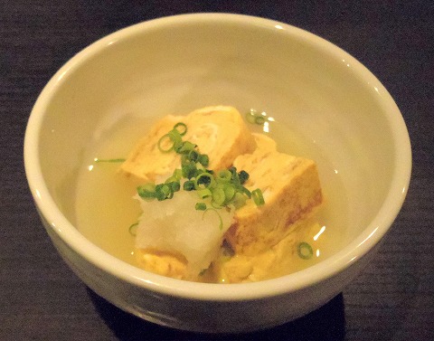 東京都新宿区中落合１丁目にある「博多料理　岳」出汁巻き玉子