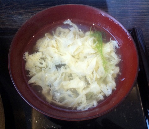 埼玉県所沢市緑町3丁目にある割烹、小料理のお店「旬菜料理 花もも」ももいろ弁当のかきたま汁 埼玉県所沢市緑町3丁目にある割烹、小料理のお店「旬菜料理 花もも」ももいろ弁当のかきたま汁