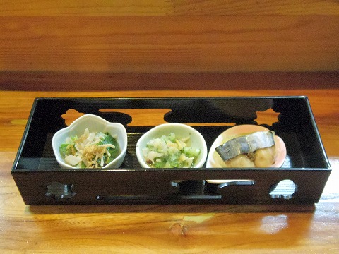 埼玉県越谷市谷中町1丁目にある和食、居酒屋の「米やじゅんの助二合」お通し 埼玉県越谷市谷中町1丁目にある和食、居酒屋の「米やじゅんの助二合」お通し