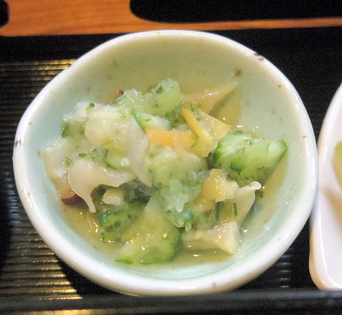 埼玉県越谷市谷中町1丁目にある和食、居酒屋の「米やじゅんの助二合」お通し 埼玉県越谷市谷中町1丁目にある和食、居酒屋の「米やじゅんの助二合」お通し