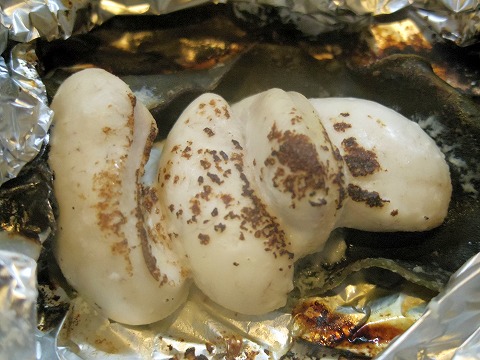 埼玉県越谷市谷中町1丁目にある和食、居酒屋の「米やじゅんの助二合」焼物(ふぐ白子松前焼きをポン酢で) 埼玉県越谷市谷中町1丁目にある和食、居酒屋の「米やじゅんの助二合」焼物(ふぐ白子松前焼きをポン酢で)