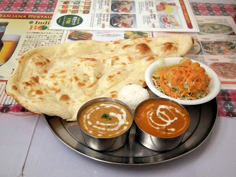 東京都日野市南平２丁目にあるネパール料理、インド料理、インドカレーのお店「インド･ネパールカレー レストラン ランザナ」ランザナセット