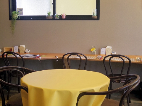 埼玉県春日部市中央１丁目にあるイタリアンのお店「すずkitchen」店内