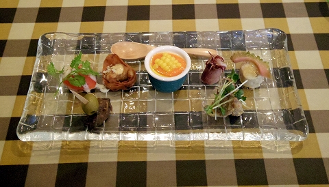 埼玉県春日部市中央１丁目にあるイタリアンのお店「すずkitchen」前菜盛合わせ５品