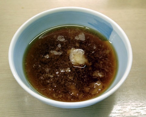 埼玉県富士見市大字針ケ谷にある天ぷら店「あげたて天兵衛 254号線富士見店」御飯、味噌汁、天つゆ