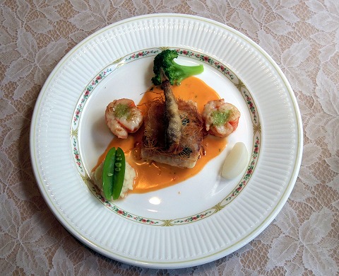 埼玉県さいたま市見沼区深作３丁目にあるフランス料理店「トロワ・ボー 　Trois Beaux」Bランチのメイン