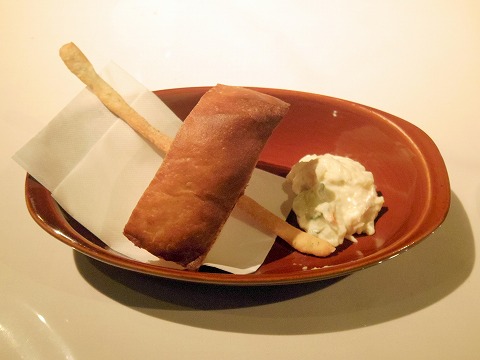 東京都豊島区東池袋１丁目にあるイタリアンのお店「オステリア ヴィン カフェ Osteria Vin CAFFE」お通しなるもの