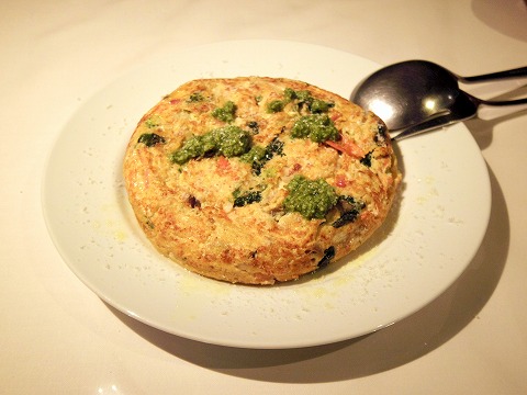 東京都豊島区東池袋１丁目にあるイタリアンのお店「オステリア ヴィン カフェ Osteria Vin CAFFE」お野菜たっぷりなイタリアンオムレツ