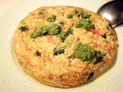 東京都豊島区東池袋１丁目にあるイタリアンのお店「オステリア ヴィン カフェ Osteria Vin CAFFE」お野菜たっぷりなイタリアンオムレツ