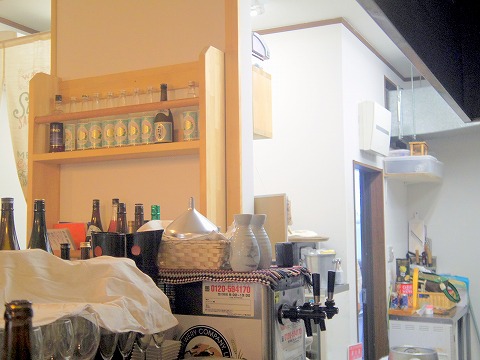 埼玉県春日部市一ノ割１丁目にある居酒屋「酒肴大衆ばる 青挑」店内