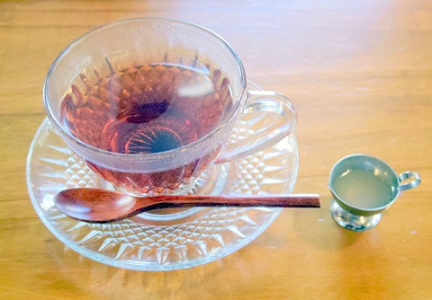 埼玉県入間市東町１丁目にあるカフェ「culture cafe Grandir  グランディール」ホットレモンティー