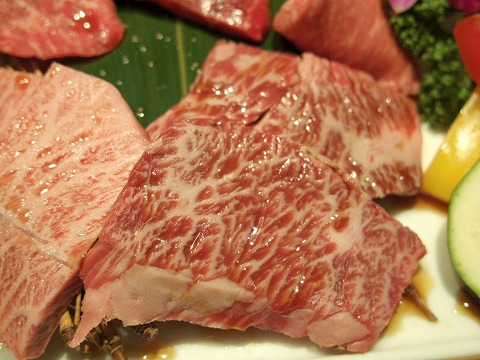 埼玉県越谷市北越谷２丁目にある焼肉店「肉亭　ナカムラ」贅沢A5ランチ