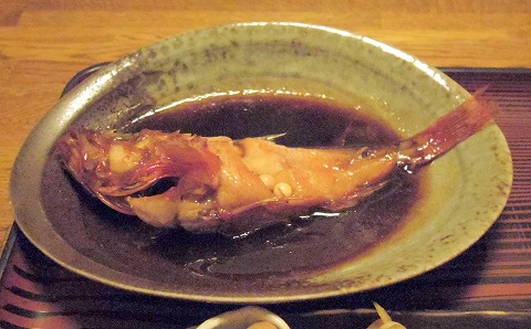 茨城県東茨城郡大洗町磯浜町にある魚介、海鮮料理の「ちゅう心」煮魚膳