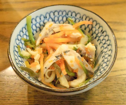 埼玉県東松山市箭弓町１丁目にある居酒屋、海鮮料理のお店「浜焼バル ウォ！バッカ Wow!BAKKA」お通し